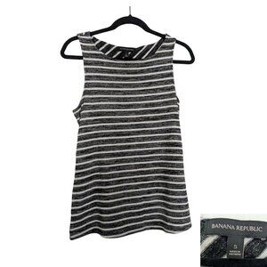 Banana Republic Striped Sleeveless Tunic Tank | Size S